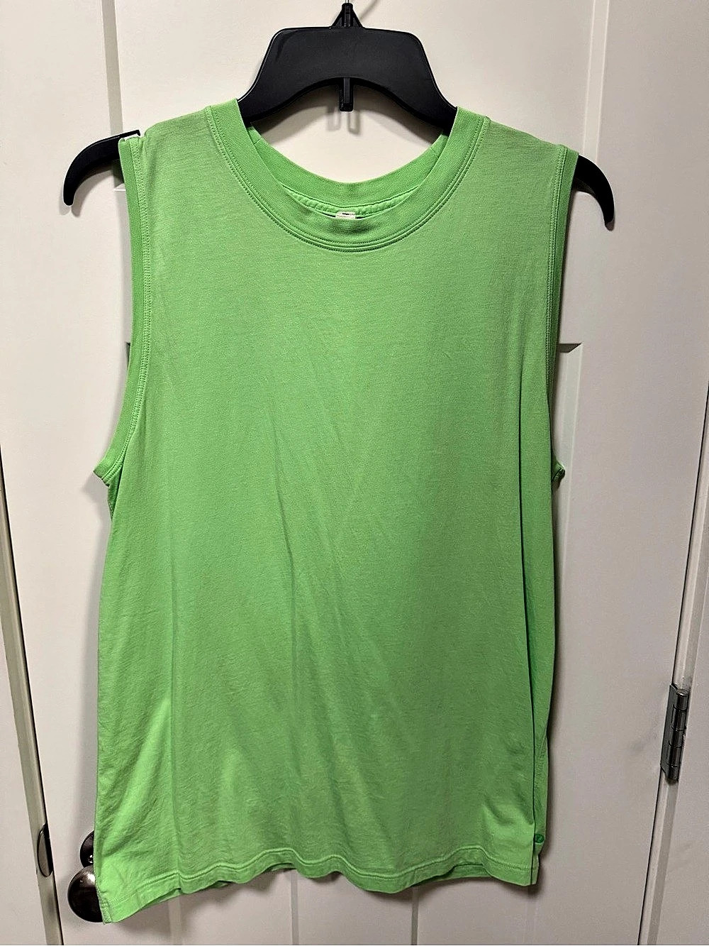 lululemon Brunswick Muscle Tank Green Tank Top Size 6